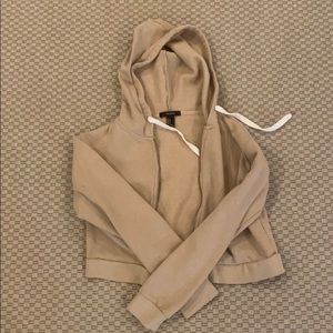 Tan zip up